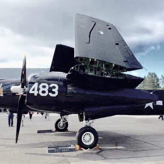 Grumman F7F-3P Tigercat Bad Kitty (7)